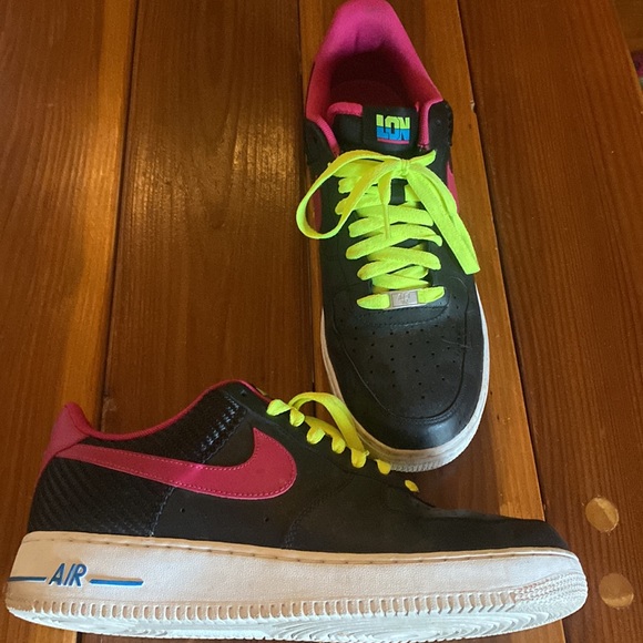 Air Force 1- black and pink Lon - Picture 2 of 5